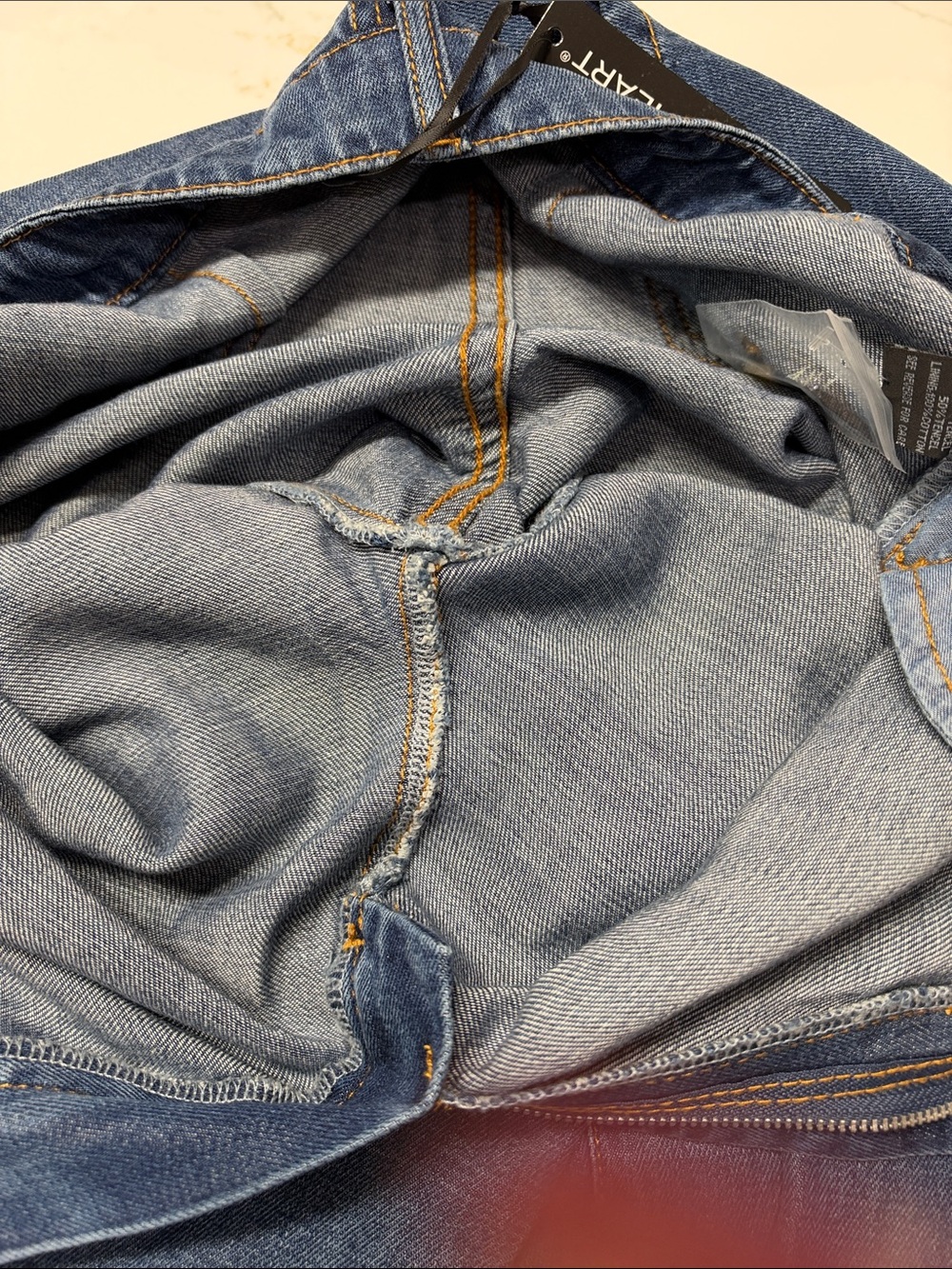 Velvet Heart Wide Leg Jeans in Blue Wash - Picture 9 of 16